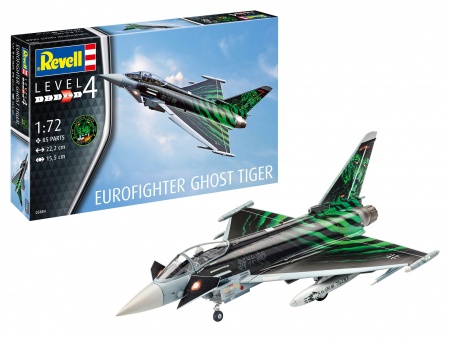 03884RE Многоцелевой истребитель Eurofighter Ghost Tiger  Revell