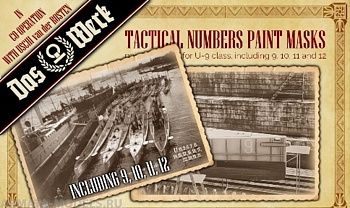 DWA023 Numbers Paint Mask