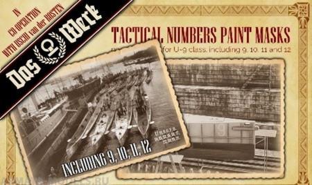 DWA023 Numbers Paint Mask