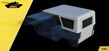 AM43008 Конверсия внедорожник с жесткой крышей