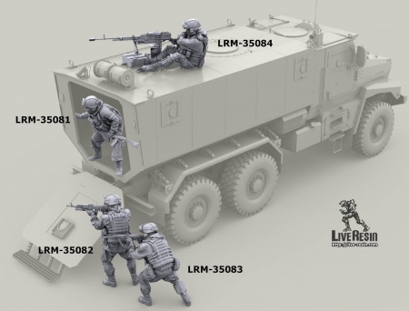 LRM35083 Современный солдат Российской Армии - стрелок - 28 Live Resin