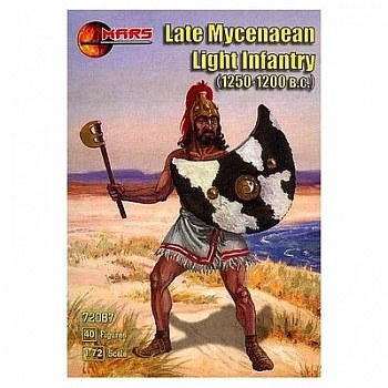 72087MR Фигуры Late Mycenaean Light Infantry 1/72