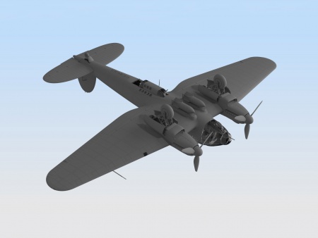 48263 He 111H-16, Германский бомбардировщик ІІ МВ ICM 48263 He 111H-16, Германский бомбардировщик ІІ МВ ICM