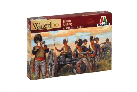 6041ИТ Солдатики Britich Artillery (Napoleonic Wars) Italeri