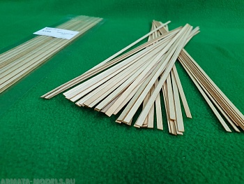 5159SV рейки 0,6х4 - длина 300 мм - ольха- 50 шт 5159SV рейки 0,6х4 - длина 300 мм - ольха- 50 шт