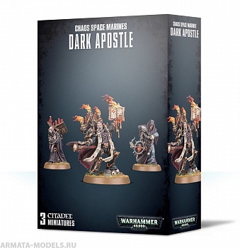 43-37GW Набор Тёмные апостолы Космодесанта Хаоса (Chaos Space Marines Dark Apostile) 43-37GW Набор Тёмные апостолы Космодесанта Хаоса (Chaos Space Marines Dark Apostile)