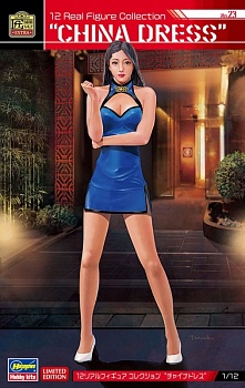 52341-Фигурка девушки, 1/12 Real Figure Collection No.23 “CHINA DRESS” (Limited Edition)