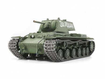 32535 Советский тяжелый танк  KВ-I с 76.2 мм пушкой, металлическим шасси, 3 вариантата декалей. Tamiya