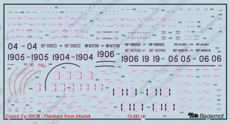 72081B Сухой Су-30СМ
