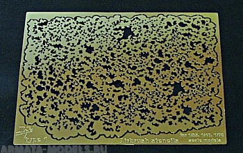 Фототравление Airbrush stencils type 1 Фототравление Airbrush stencils type 1