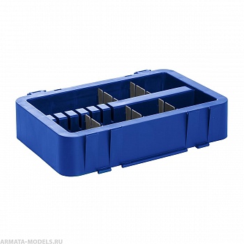 Проставка-органайзер Ящика-М (19л) синий (HS-WBM-O-19L-B) Helios