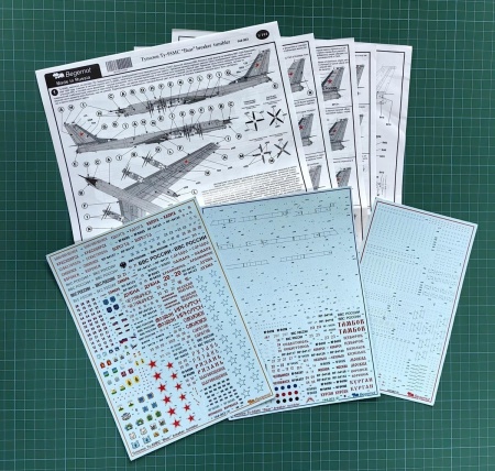 144-003 Декаль Туполев Ту-95МС 1.144
