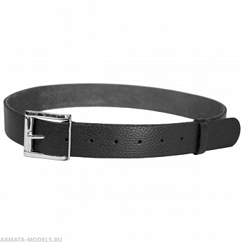 Ремень брючный кожаный №1 черный (HS-Р-7/1№1-1) Helios