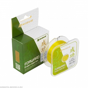 Леска FORWARD Green Warrior 0,181mm/150m Nylon (N-FGW-0181-150) Nisus( цена указана за упаковку, в количестве 10шт.)