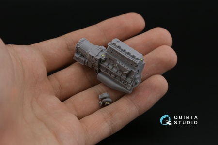 QD43001 3D Декаль интерьера кабины К-43509 (Звезда)