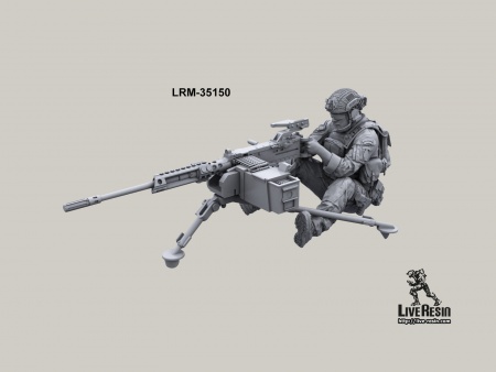 LRM35150 Пулеметчик современных армий Live Resin
