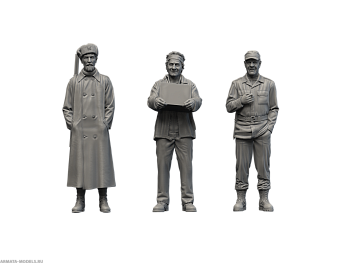 AM35771 Фигуры из кф Особенности национальной рыбалки и охоты 3 шт.