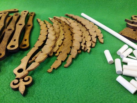 5037 светильник настенный 'Гармошка' (набор для сборки) СВ Модель