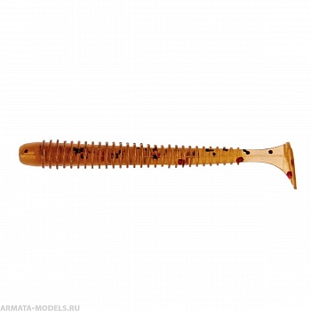 Виброхвост Liny Catcher 2,35"/6 см Rusty Gold 12шт. (HS-5-006) Helios