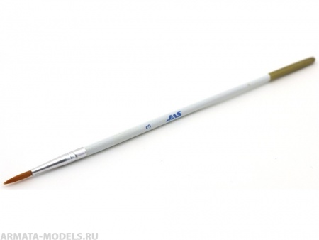 3608 Кисть из синтетического волоса, круглая № 3