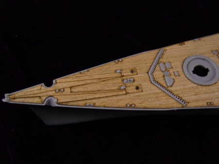 AW20014 Деревянная палуба для DKM Tirpitz