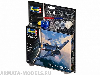 63955RE Набор Одноместный палубный истребитель  F4U-4 Corsair