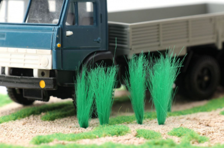 080ptv003 Высокие пучки травы Ярко-зелёные 10 шт.