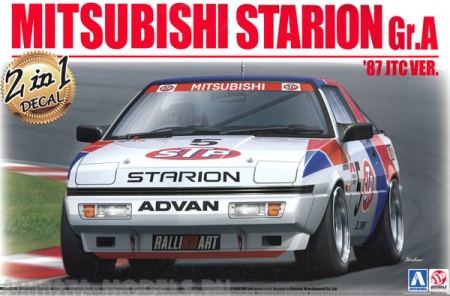 B24023 Mitsubishi Starion Gr.A '87 JTC Ver. Aoshima B24023 Mitsubishi Starion Gr.A '87 JTC Ver. Aoshima