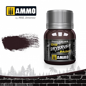 AMIG0618 Ammo Mig Краска акриловая DRYBRUSH  CHIPPING