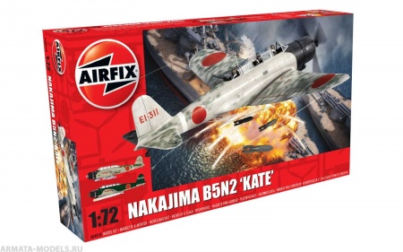 A04058 Самолет Nakajima B5N2 'Kate' 1:72 Airfix A04058 Самолет Nakajima B5N2 'Kate' 1:72 Airfix