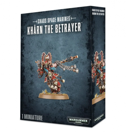 43-25GW Набор Космодесант Хаоса. Кхарн - Предатель (Chaos Space Marines. World Eaters Kharn the Betrayer)