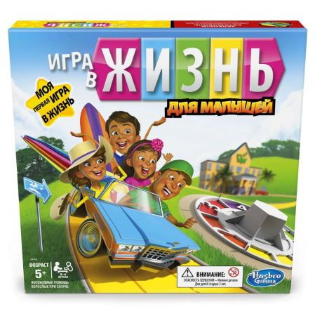 HBRE6678121 Игра настольная Игра в жизнь Джуниор