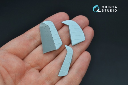 QP48001 Рулевые поверхности для Bf 109E (для модели Wingsy Kits)