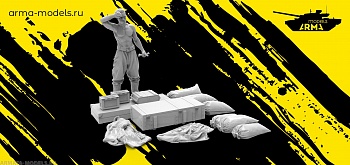 AM35199 Исторический обвес «Танк Лозы» с декалью и фигурой