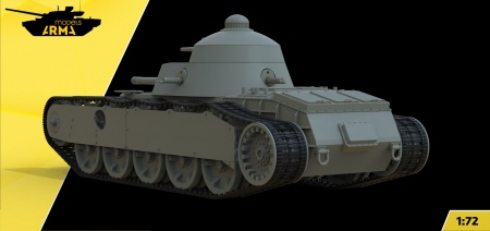 AM72493 Советский средний танк Гротте ТГ-1 Arma Models