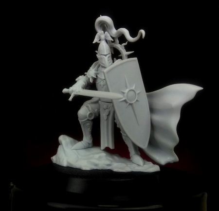 BCK-WG-025 Капитан | Игровая миниатюра 32 мм Blood Carrot Knights