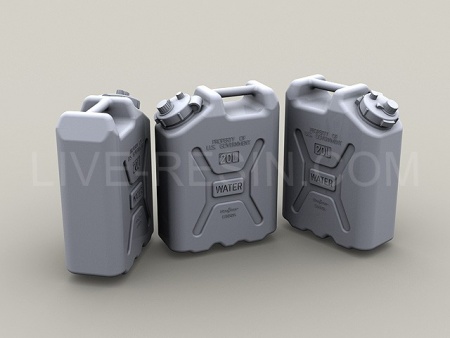 LRE35156 Канистра для воды армии США Scepter Military