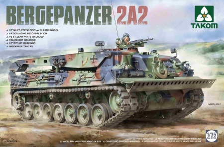 2135T Танк 1/35 Bergepanzer 2A2 Takom
