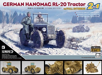 35A11 Немецкий трактор HANOMAG RL-20 35A11 Немецкий трактор HANOMAG RL-20
