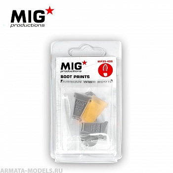 MP35-406 аксессуары для моделей из пластика BOOT PRINTS  Russian WWII Boots