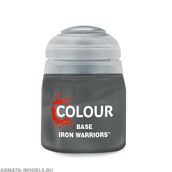 21-48GW Краска База: железные воины (12 мл)(BASE: IRON WARRIORS (12ML))