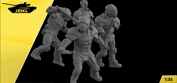 AM35934 Набор фигурок DUNE Атрейдесы 4 шт