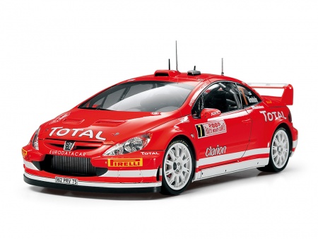 24285 Peugeot 307 WRC Monte-Carlo 05, с металлическим основанием Tamiya 24285 Peugeot 307 WRC Monte-Carlo 05, с металлическим основанием Tamiya