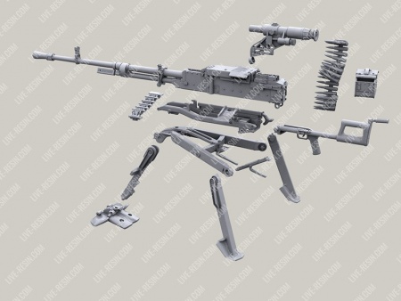 LRE35335 Крупнокалиберный пулемет УТЕС на треножном станке