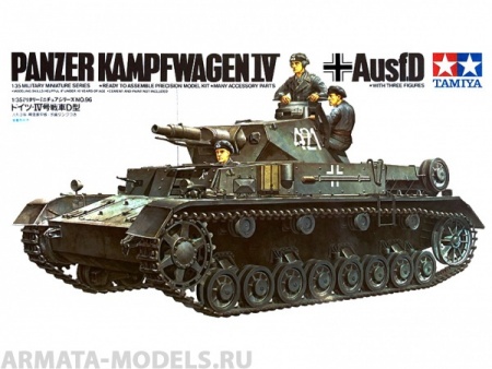 35096 Танк Pzkpw IV Ausf.D Tamiya