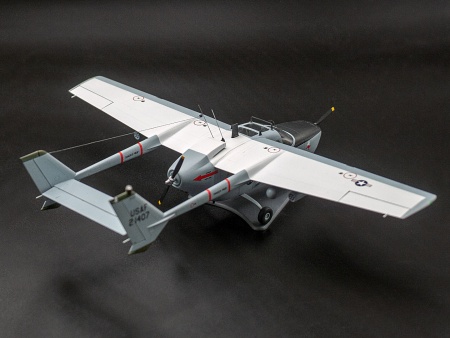 48290 Cessna O-2A Skymaster, Американский самолет-разведчик ICM 48290 Cessna O-2A Skymaster, Американский самолет-разведчик ICM