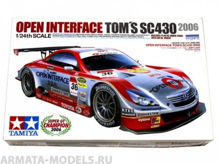 24293  Lexus Open Interface Tom's SC430 Tamiya