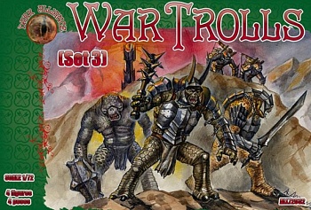 ALL72032 Фигуры War Trolls. Set 3 1/72