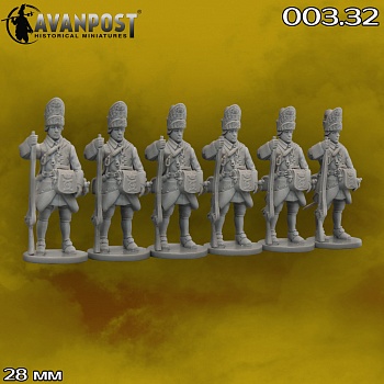 003.32АП Фигуры Гренадёры (1708 - 1721)