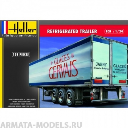 80776HL Трейлер Рефрижератор  (1:24) Heller